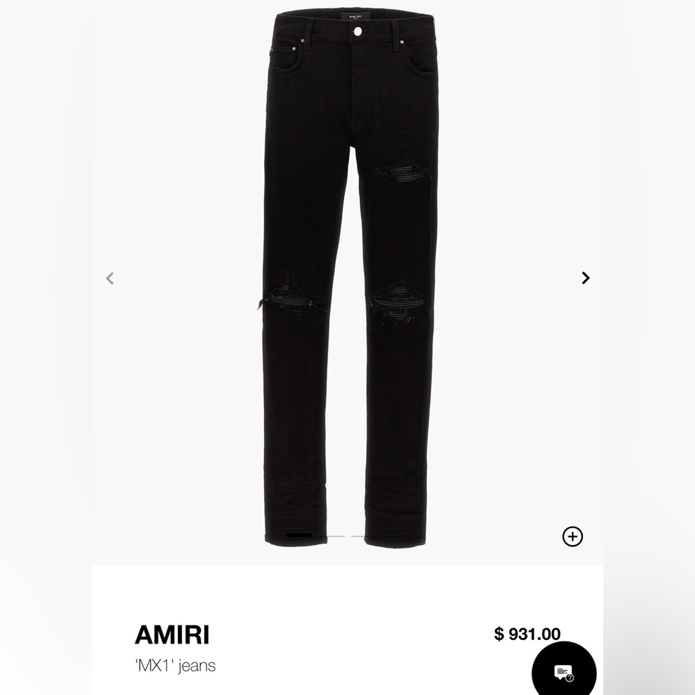 Amiri MX1 jeans size 31